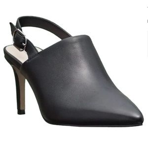 Tahari Leather Slingback Pump, Sz 10